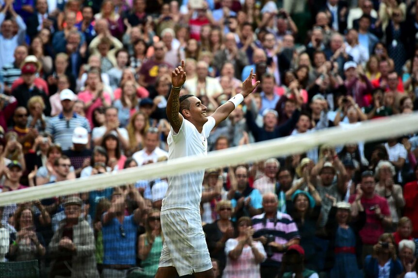 Kyrgios stuns Nadal at Wimbledon