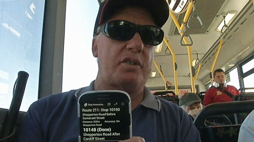 A new app aims to assist blind people to navigate the public transport network