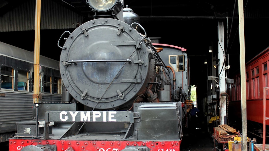 Gympie's historic Mary Valley Rattler steam train
