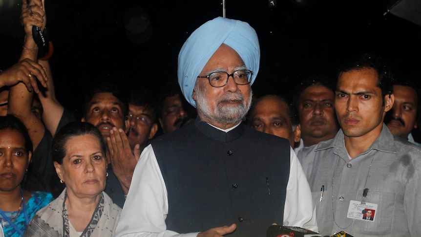 India's prime minister Manmohan Singh
