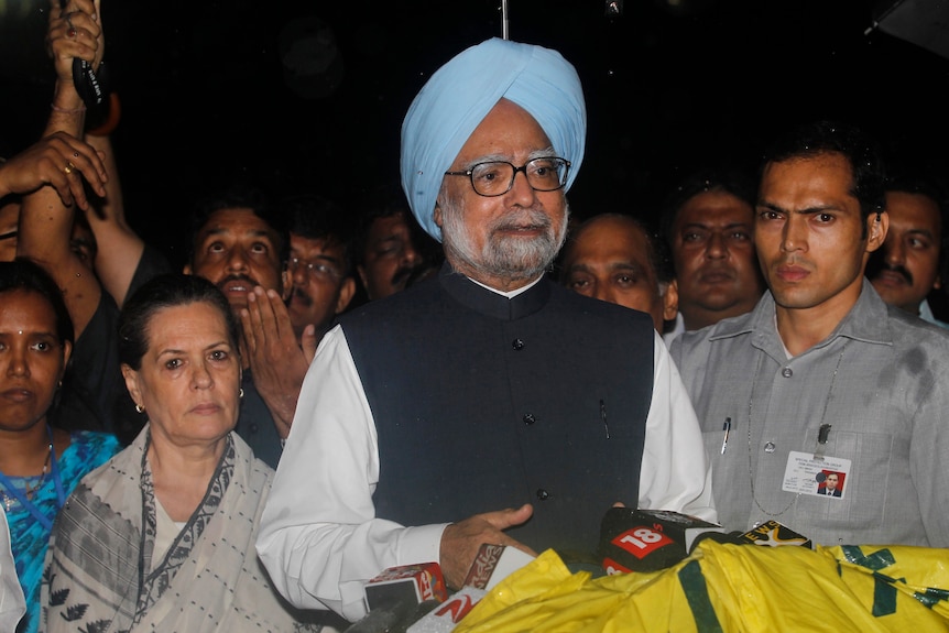 India's prime minister Manmohan Singh