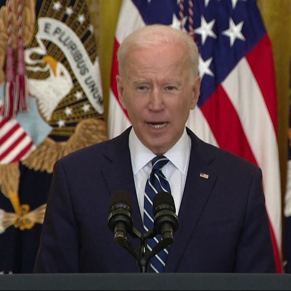 Joe Biden is pledging to have 200 million doses of vaccines administered by his first 100 days in office