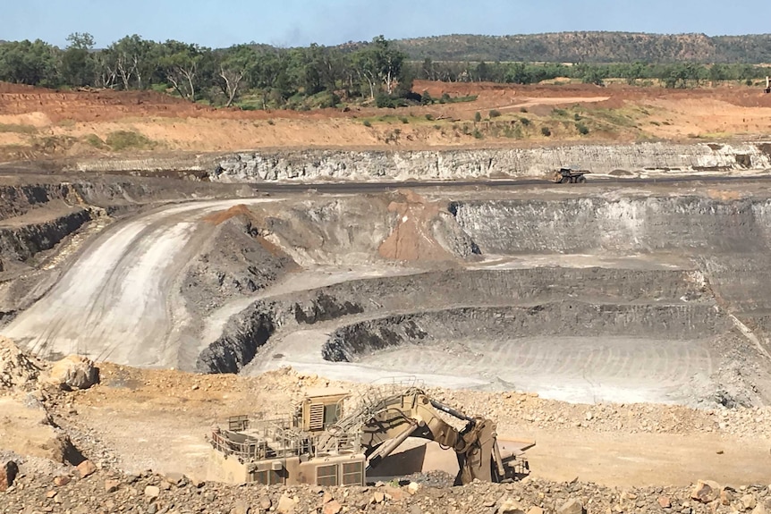 A mine pit at the McArthur River Mine
