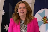 Qld Premier Annastacia Palaszczuk speaks at a press conference in Brisbane