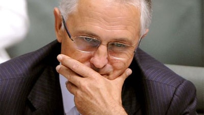 Malcolm Turnbull during Question Time