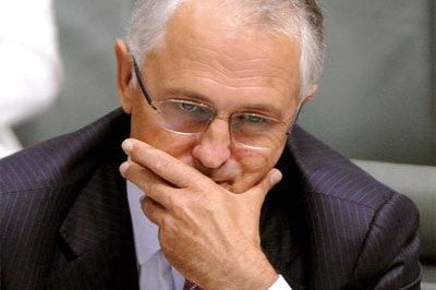 Malcolm Turnbull during Question Time