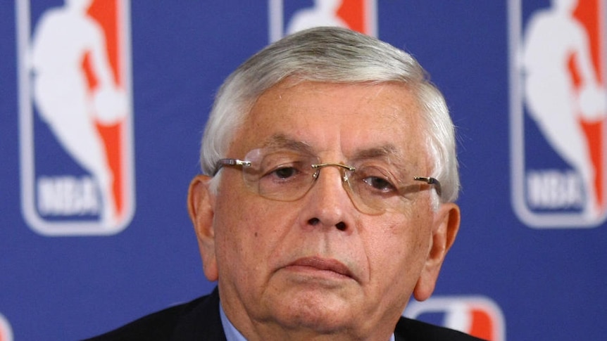 "We've got to do it soon" ... NBA commissioner David Stern. (file photo)