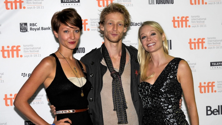 Johnny Lewis arrives at the Lovely Molly screening in Toronto