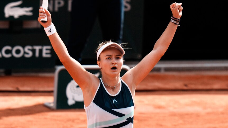 Krejčíková's meteoric rise complete as she clinches maiden French Open title