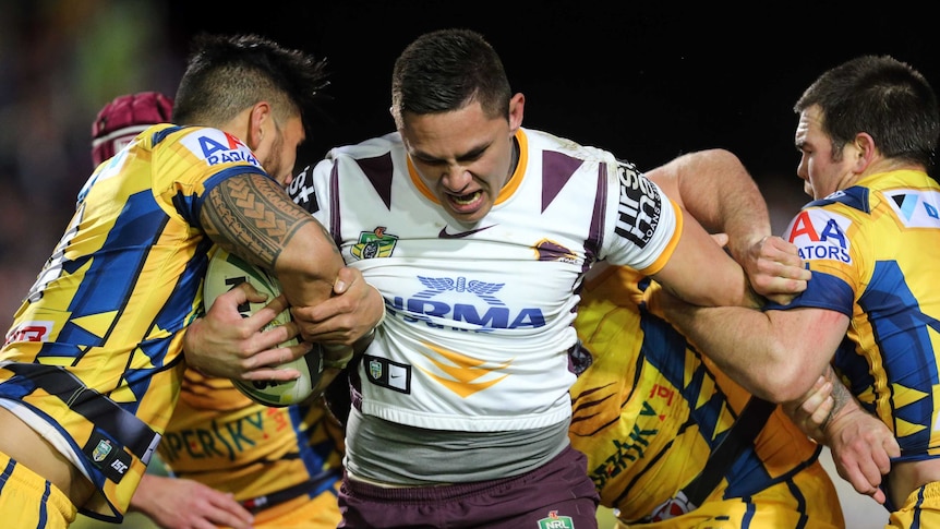 Brisbane Broncos' Daniel Vidot