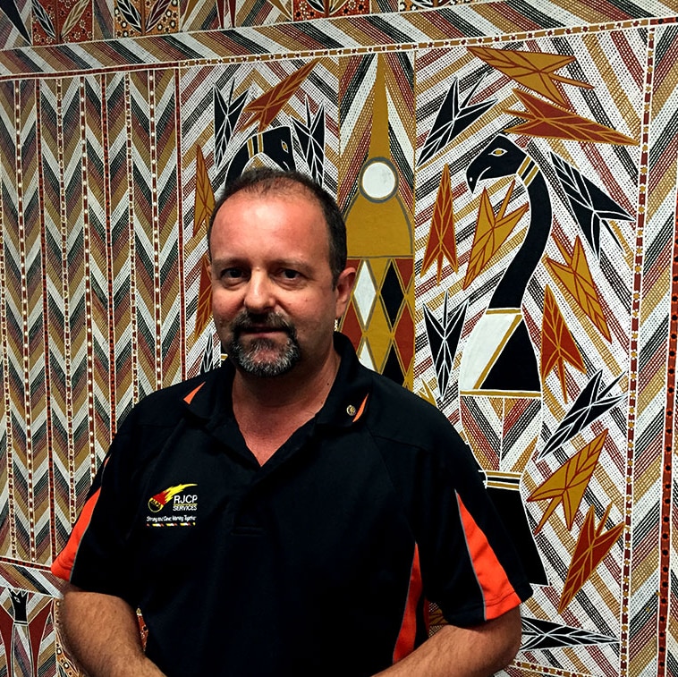Alistair King from the Arnhem Land Progress Aboriginal Corporation