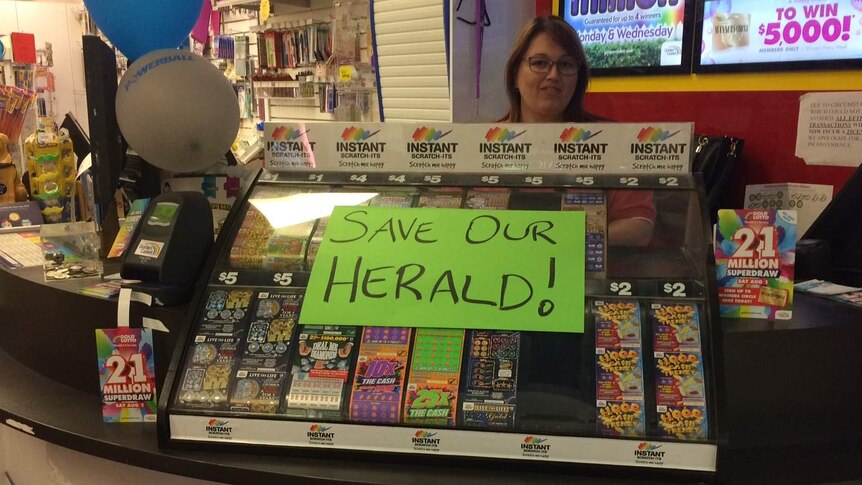 Blackwater residents are throwing their support behind local newspaper Blackwater Herald
