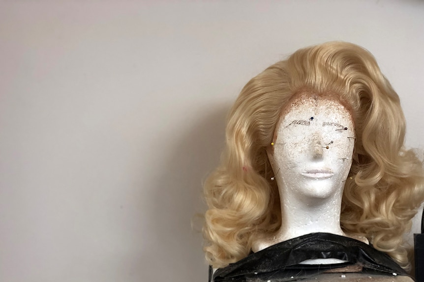 Misty DelRay's drag queen wig