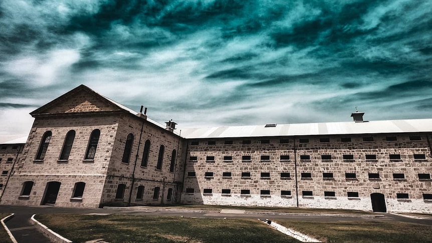 The world heritage Fremantle Prison in Western Australia.
