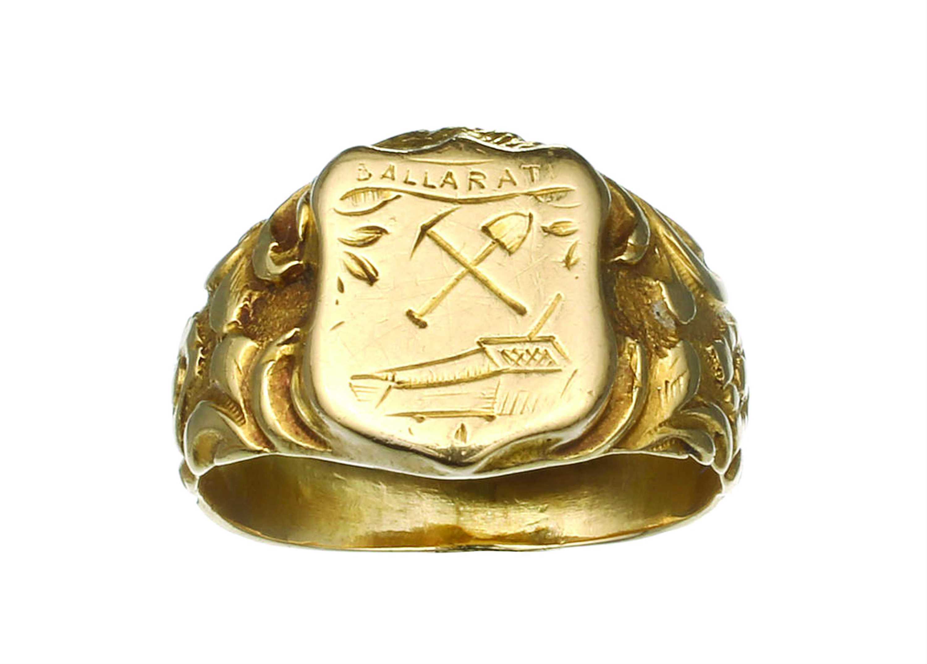 Rare colonial 'bling' of Victorian goldfields on show in Ballarat - ABC ...
