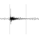 An example of a seismograph from Geoscience Australia.