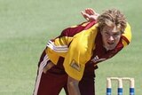 Shane Watson in action for Queensland