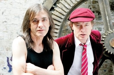 Malcolm and Angus Young of AC/DC.