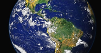 NASA image of the Earth.