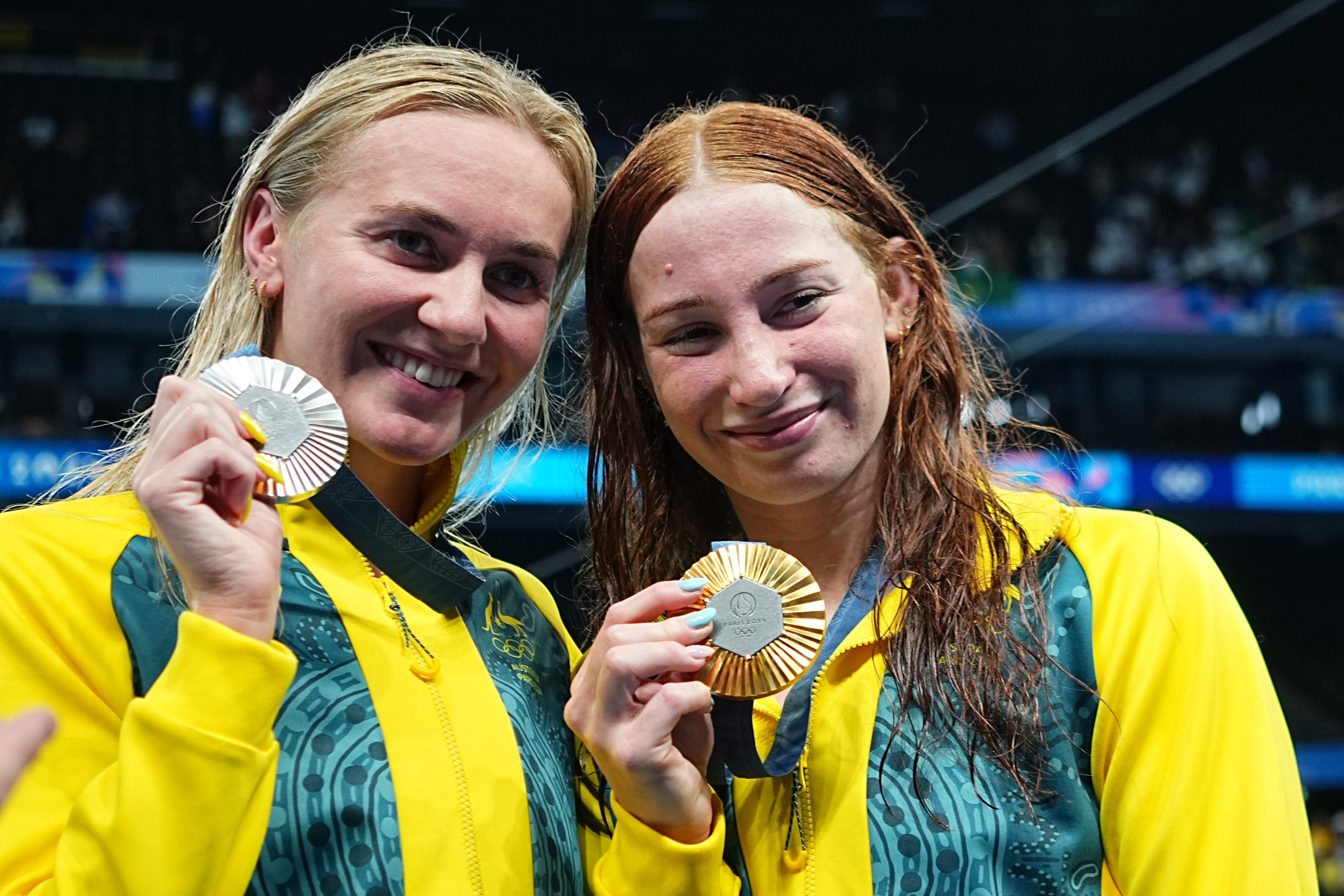 Mollie O'Callaghan pips Ariarne Titmus at Paris Olympics but pair bonded  forever by magical moment - ABC News