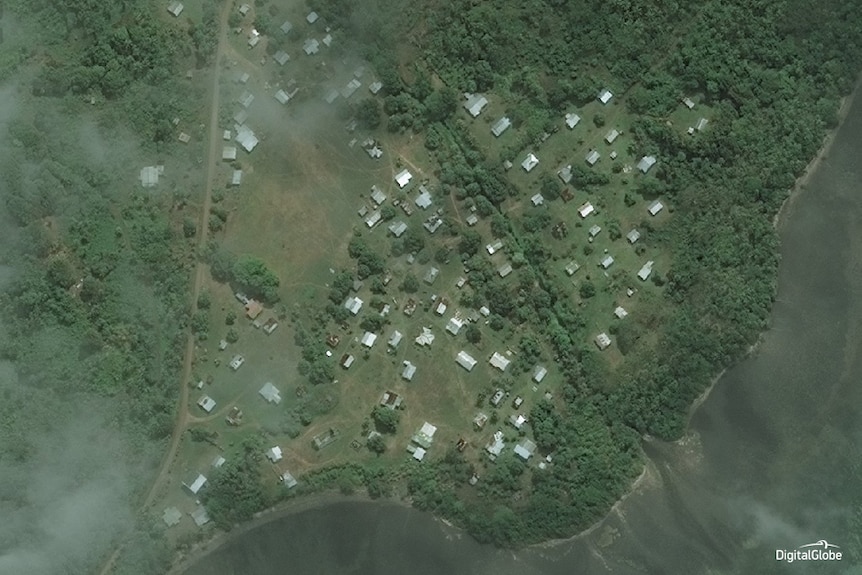 Fiji's Namacu village prior to Cyclone Winston.