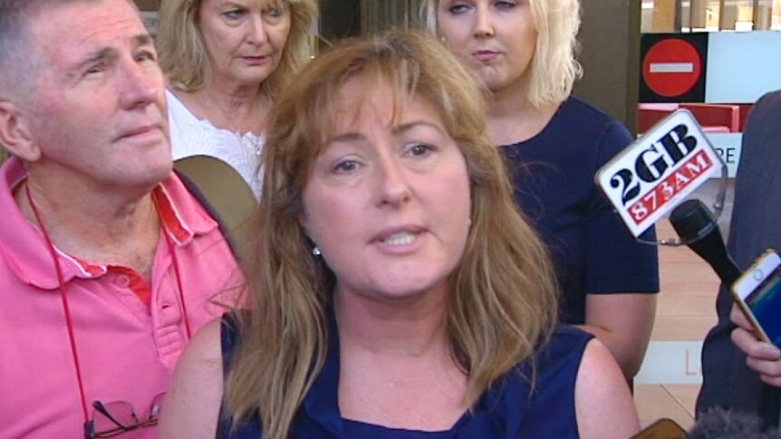 Tracey Wiggins, Christine Crickitt's daughter, speaking after Dr Brian Crickitt was convicted of her mother's murder.