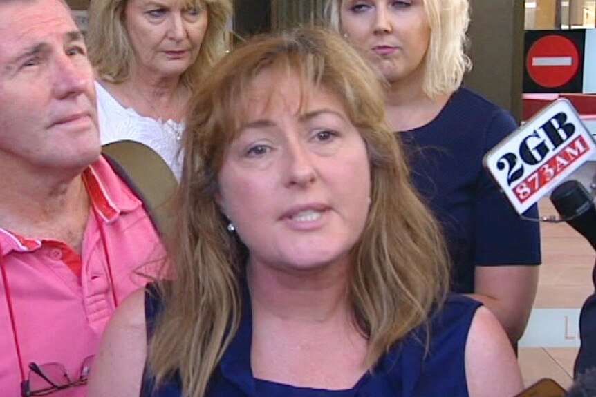 Tracey Wiggins, Christine Crickitt's daughter, speaking after Dr Brian Crickitt was convicted of her mother's murder.