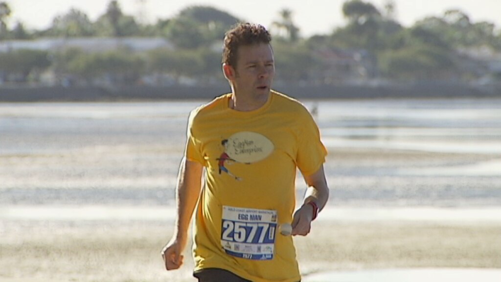 Gold Coast Marathon: 'Eggman' aims to break Guinness World Record ...