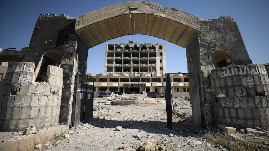 Former Islamic State prison in Tabqa