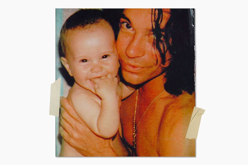 Michael Hutchence and Tiger Lily