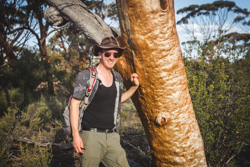 Dr Michael Whitehead in the Great Western Woodlands