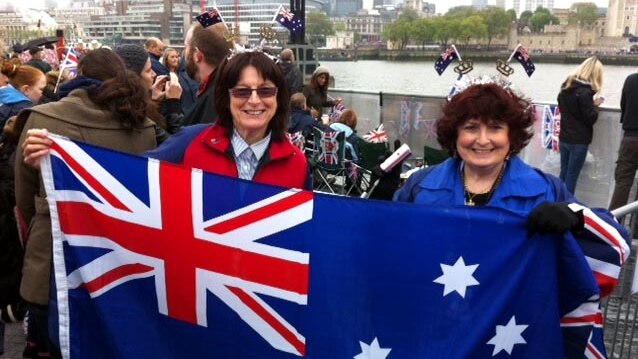 Margaret Cheah and Judy Scott at Diamond Jubilee.