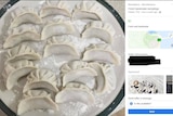 A plate of handmade dumplings