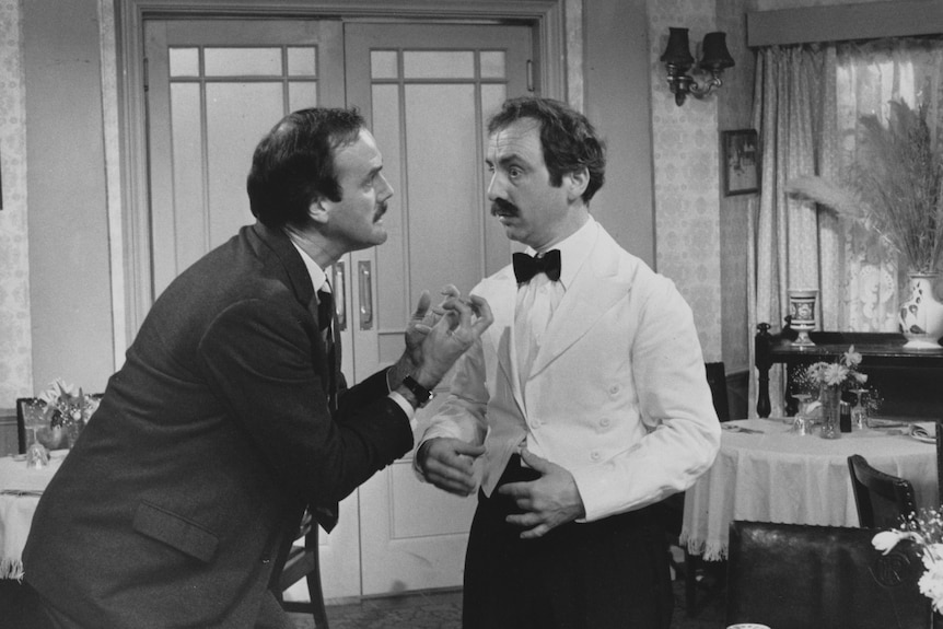 Fawlty Towers, Basil Fawlty with Manuel