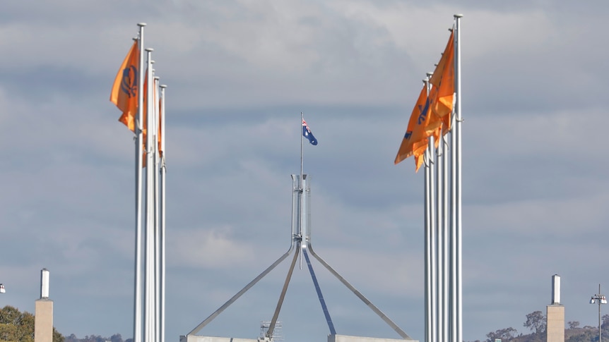 Canberra removes then reinstates controversial Sikh flags