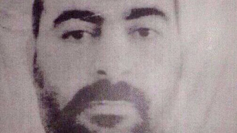 Handout picture of Abu Bakr al-Baghdadi released by the Iraqi Ministry of Interior