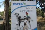 Sign for RSPCA centre in Tasmania