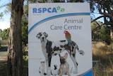 Sign for RSPCA an centre