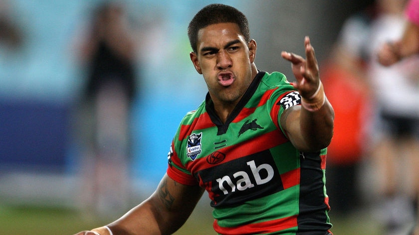 Nervous wait...Pettybourne may miss South Sydney's crucial clash with the Eels.
