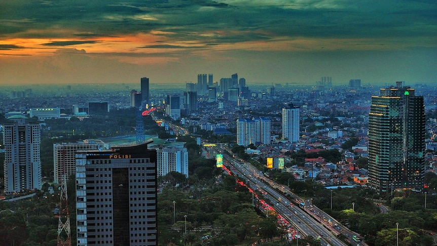 Jakarta cityscape