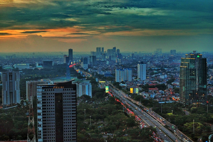 Jakarta cityscape