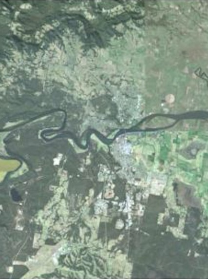 Map of Bundanon Trust in relation to the Shoalhaven River