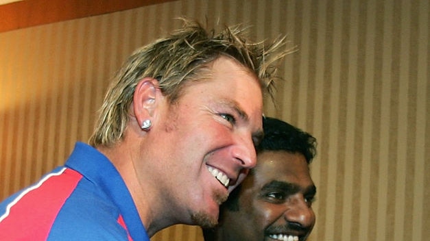 Shane Warne and Muttiah Muralitharan