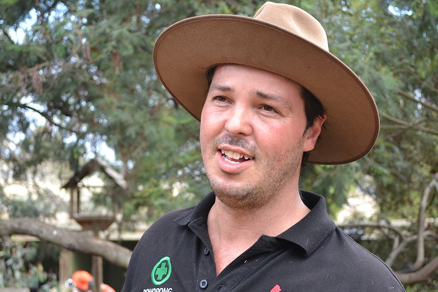 Greg Irons, director of Bonorong Wildlife Sanctuary, Tasmania.