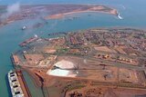 Aerial view of Port Hedland