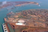 Aerial view of Port Hedland