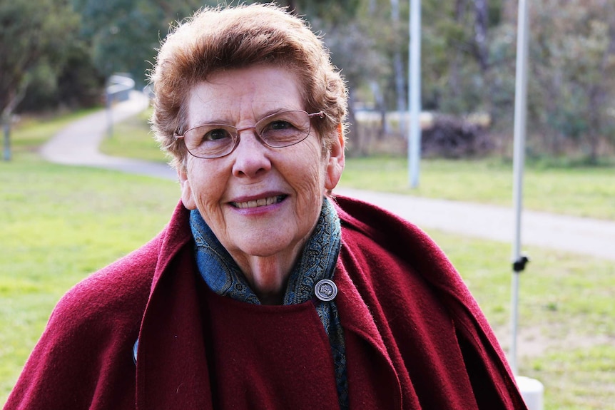 Belconnen resident Diane Carter at the 50th celebrations