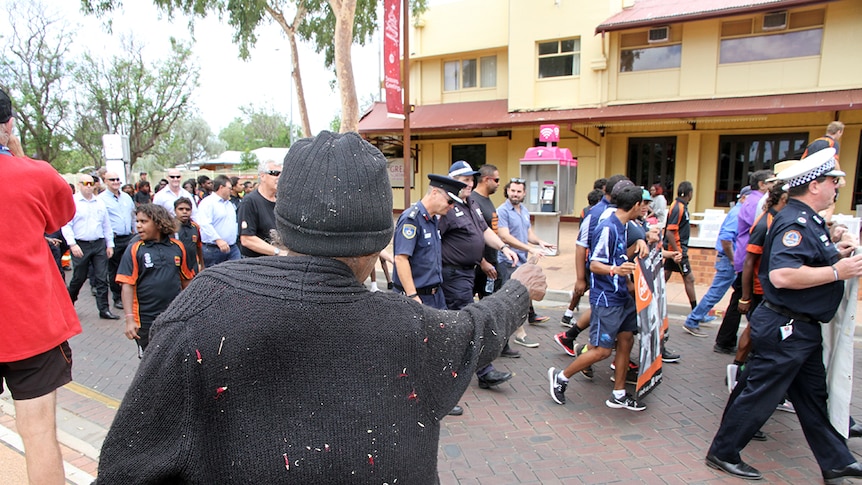 White Ribbon Day in Alice Springs