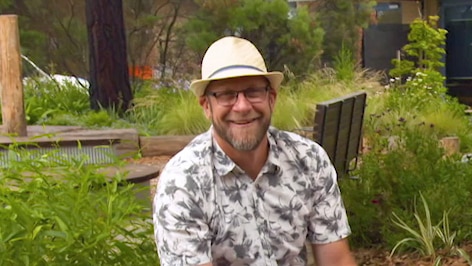 photograph of horticultural therapy garden designer Steven Wells