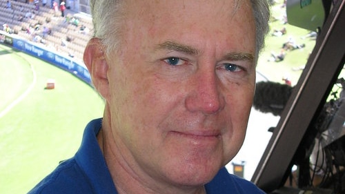 ABC broadcaster Jim Maxwell